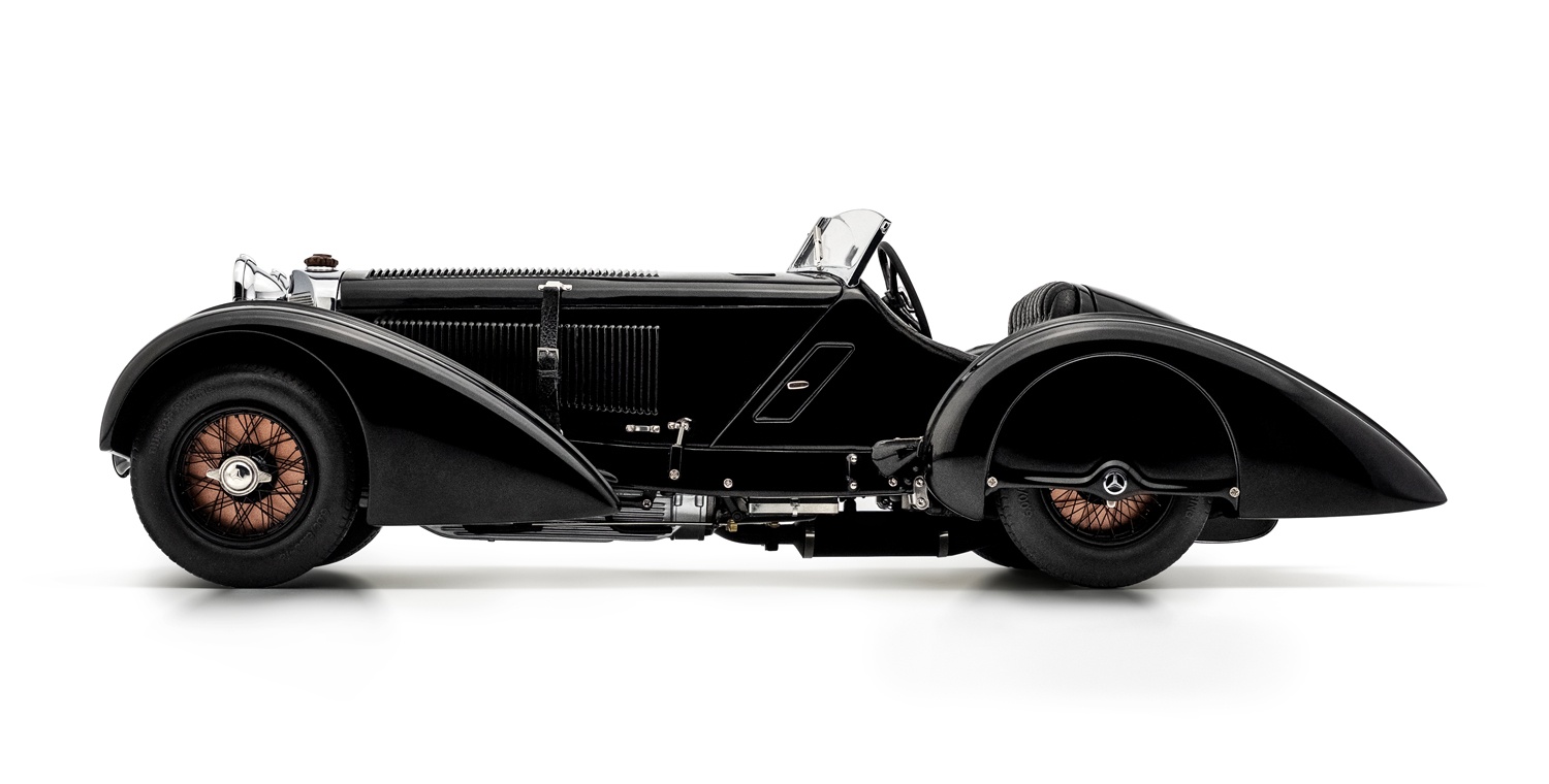 CMC Mercedes-Benz SSK 1934 "Schwarzer Prinz" - 1/18 - 画像3
