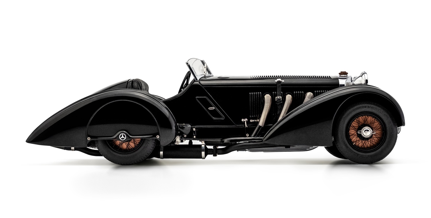 CMC Mercedes-Benz SSK 1934 "Schwarzer Prinz" - 1/18 - 画像4
