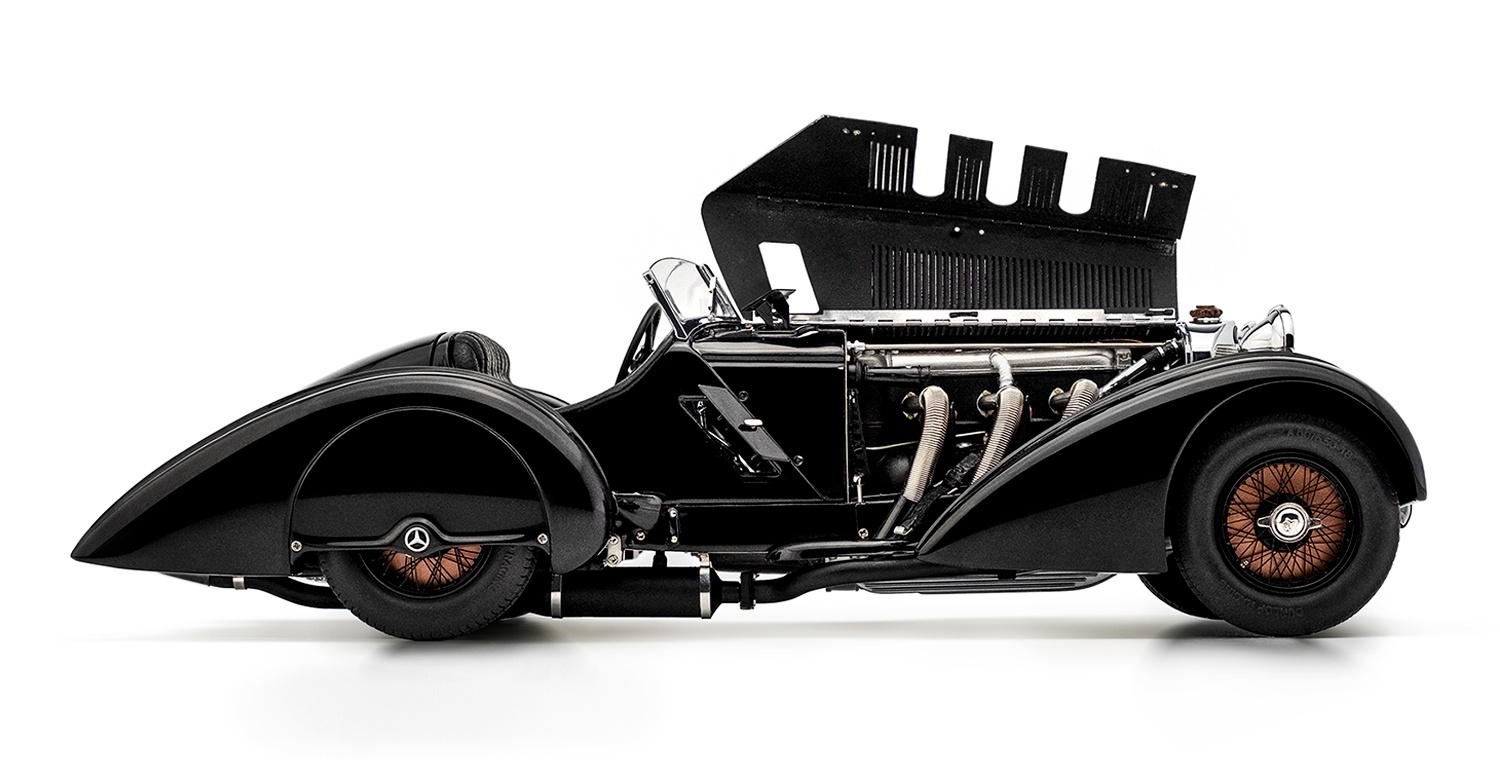 CMC Mercedes-Benz SSK 1934 "Schwarzer Prinz" - 1/18 - 画像5