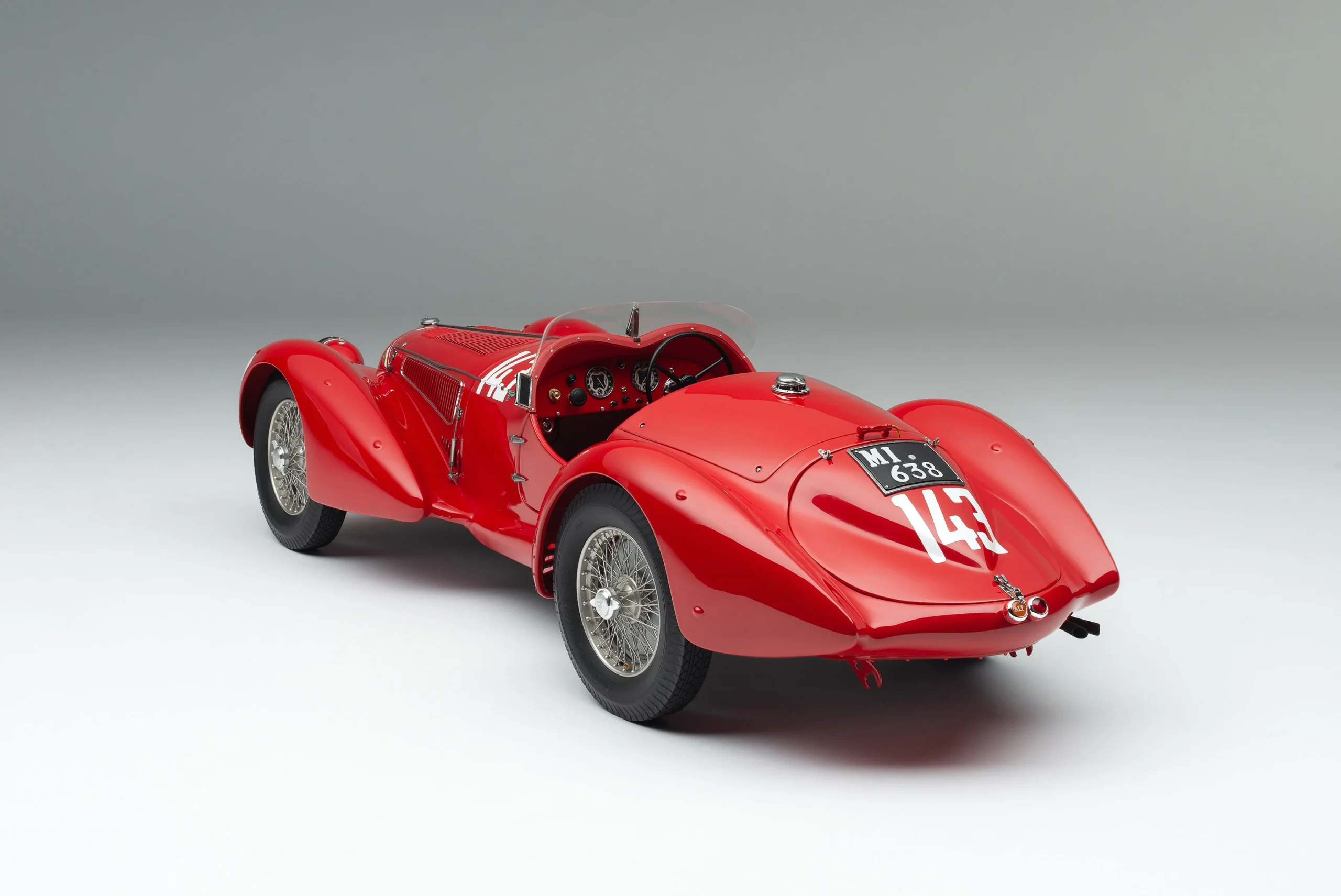 Amalgam Alfa Romeo 8C 2900 - Mille-Miglia-Sieger 1938 | Limitierte Auflage - 1/8 - Image 9