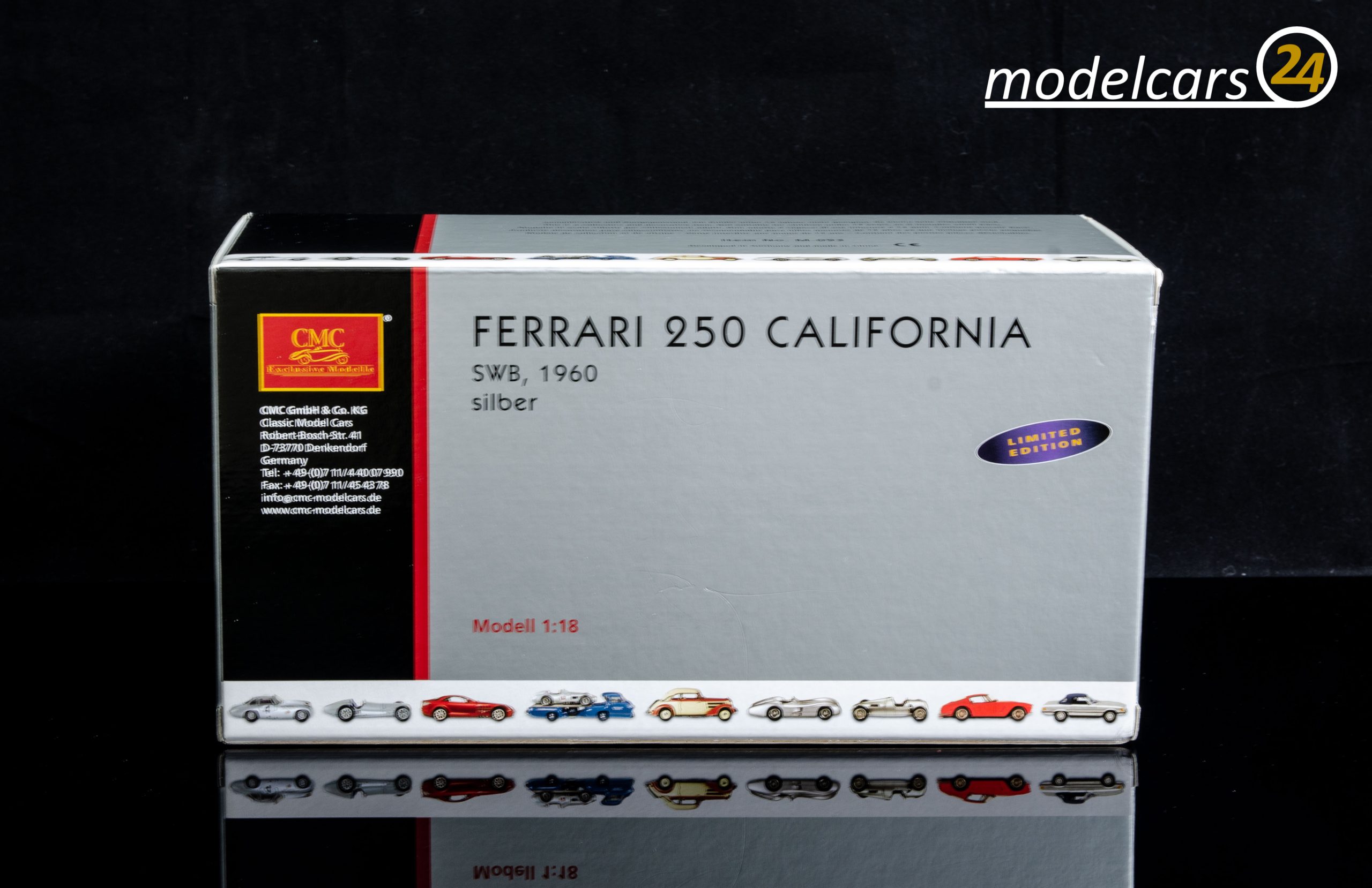 CMC Ferrari 250 GT SWB, California Spyder, 1961 - 1/18 – Bild 2