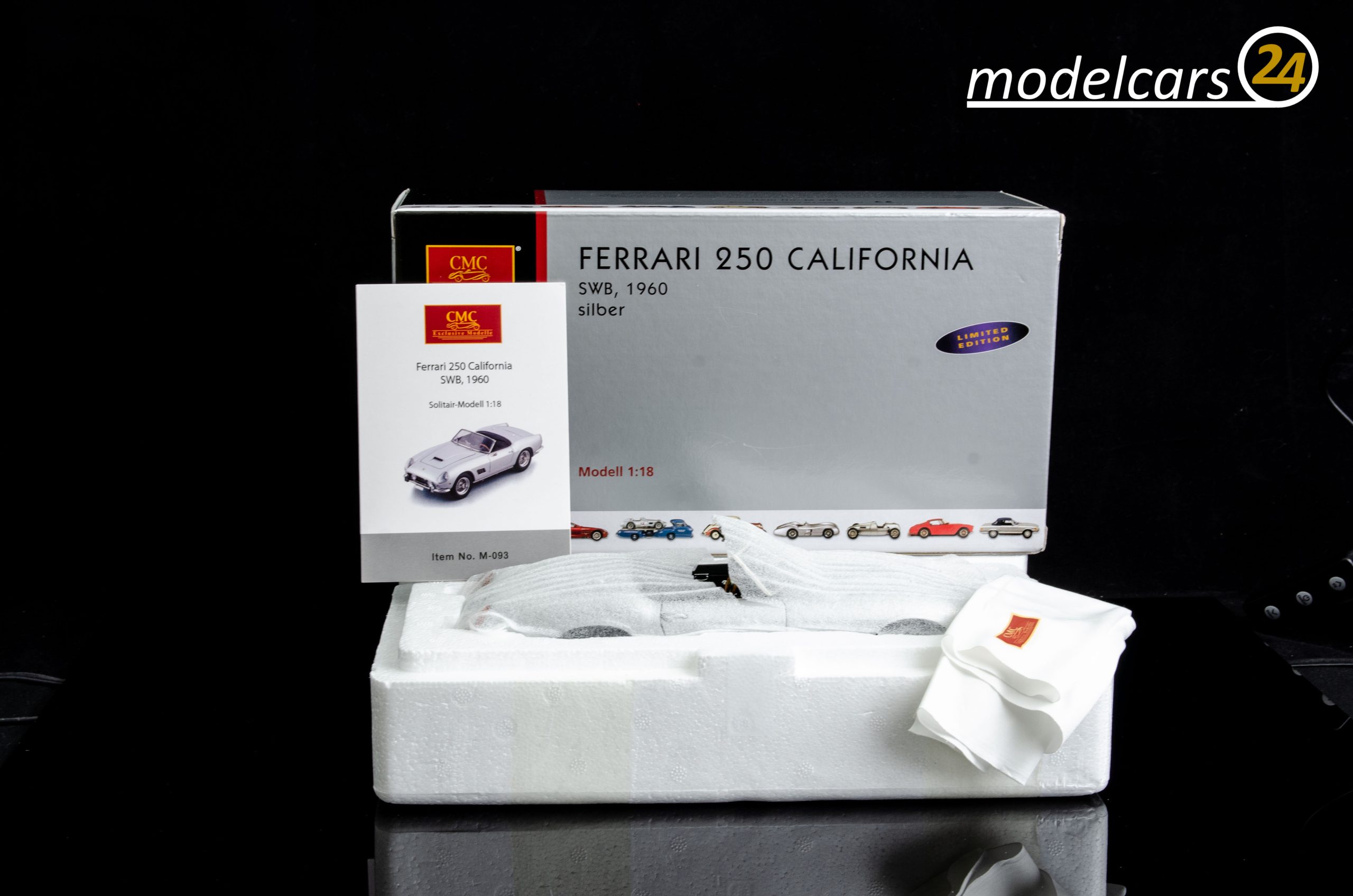 CMC Ferrari 250 GT SWB, California Spyder, 1961 - 1/18 – Bild 3