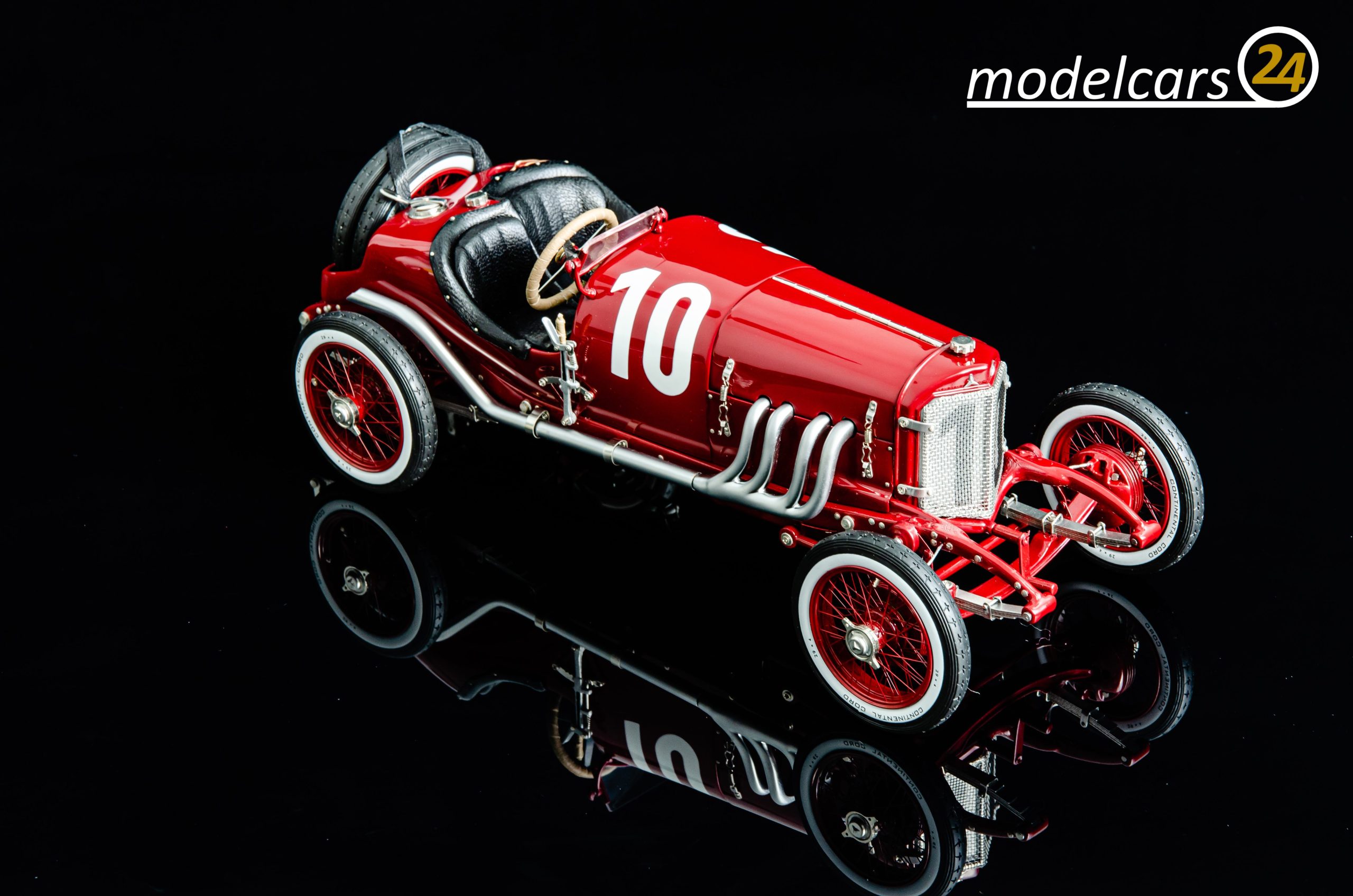 CMC Mercedes Targa Florio, 1924, rot #10, Christian Werner / Karl Sailer 1. Sieger - 1/18