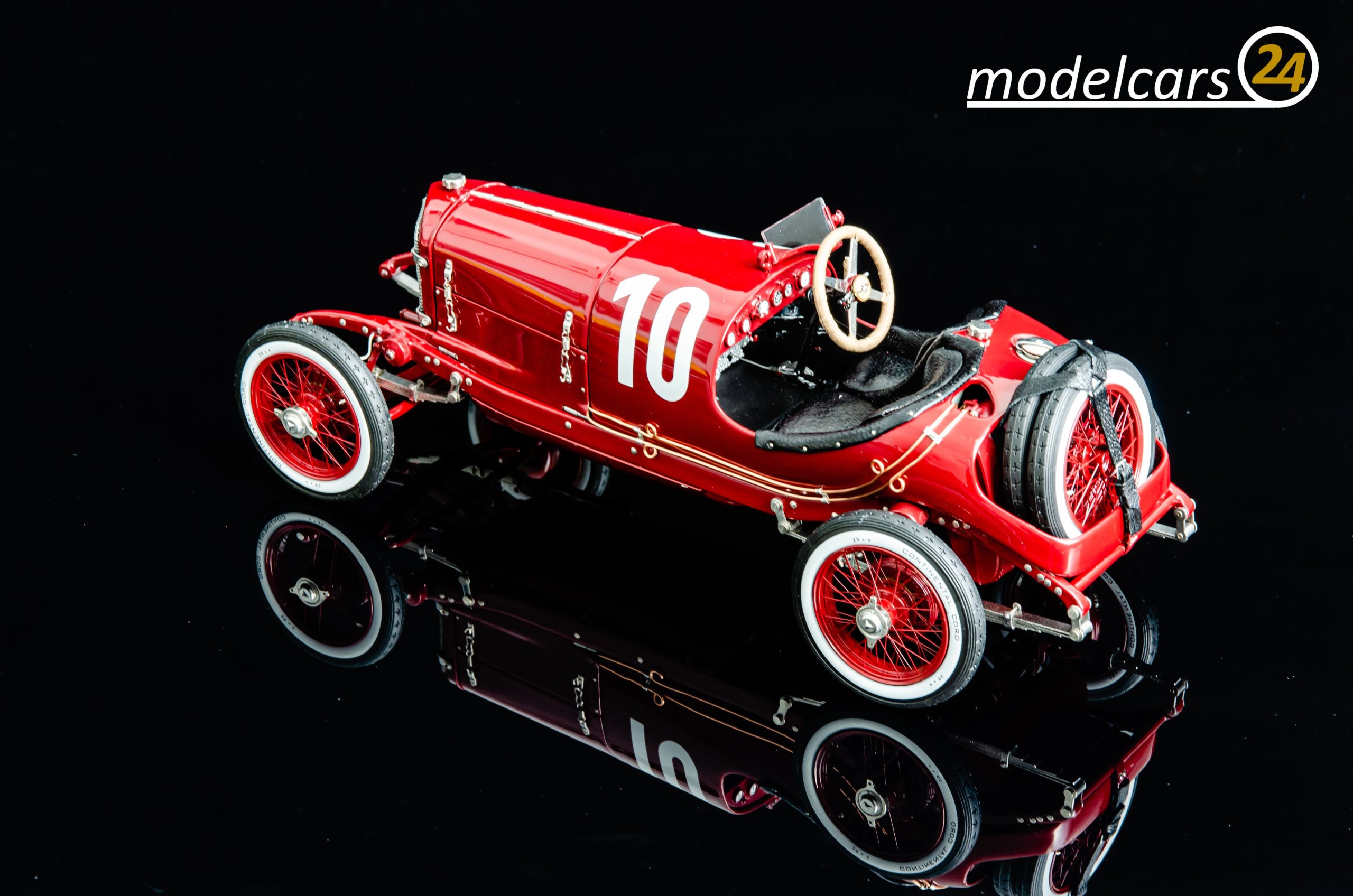 CMC Mercedes Targa Florio, 1924, rot #10, Christian Werner / Karl Sailer 1. Sieger - 1/18 – Bild 9