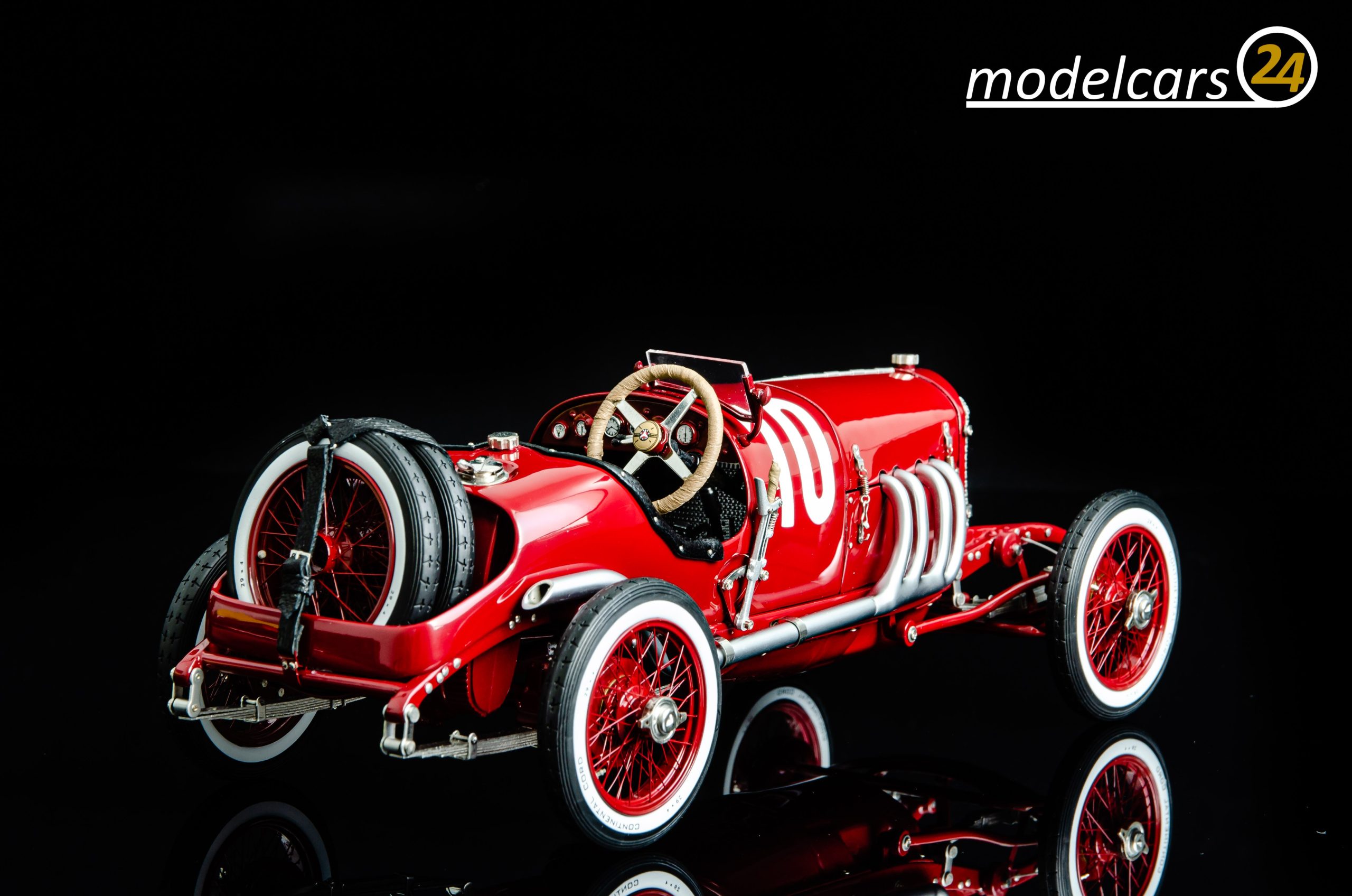 CMC Mercedes Targa Florio, 1924, rot #10, Christian Werner / Karl Sailer 1. Sieger - 1/18 – Bild 14