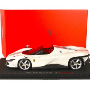 BBR フェラーリ・デイトナ SP3 アイコナシリーズ マットメタリック イタリアンホワイト 1/18