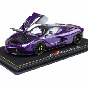 BBR フェラーリ・ラフェラーリ 2012 オープンダイカスト スペシャルパック パープルドバイ ヴィオラヴィオ仕立て 1/18
