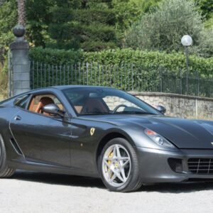 BBR FERRARI 599 GTB FIORANO 2006 マニュアルギア シルバーストーングレー