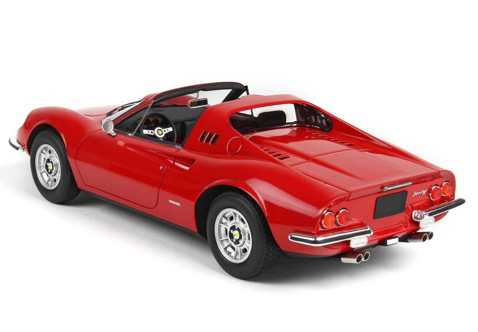BBR Ferrari Dino 246 GTS 1972 Showcar Rosso Corsa 322 - 1/18 - صورة BBR Ferrari Dino 246 GTS 1972 Showcar Rosso Corsa 322 - 1/18 - صورة 2
