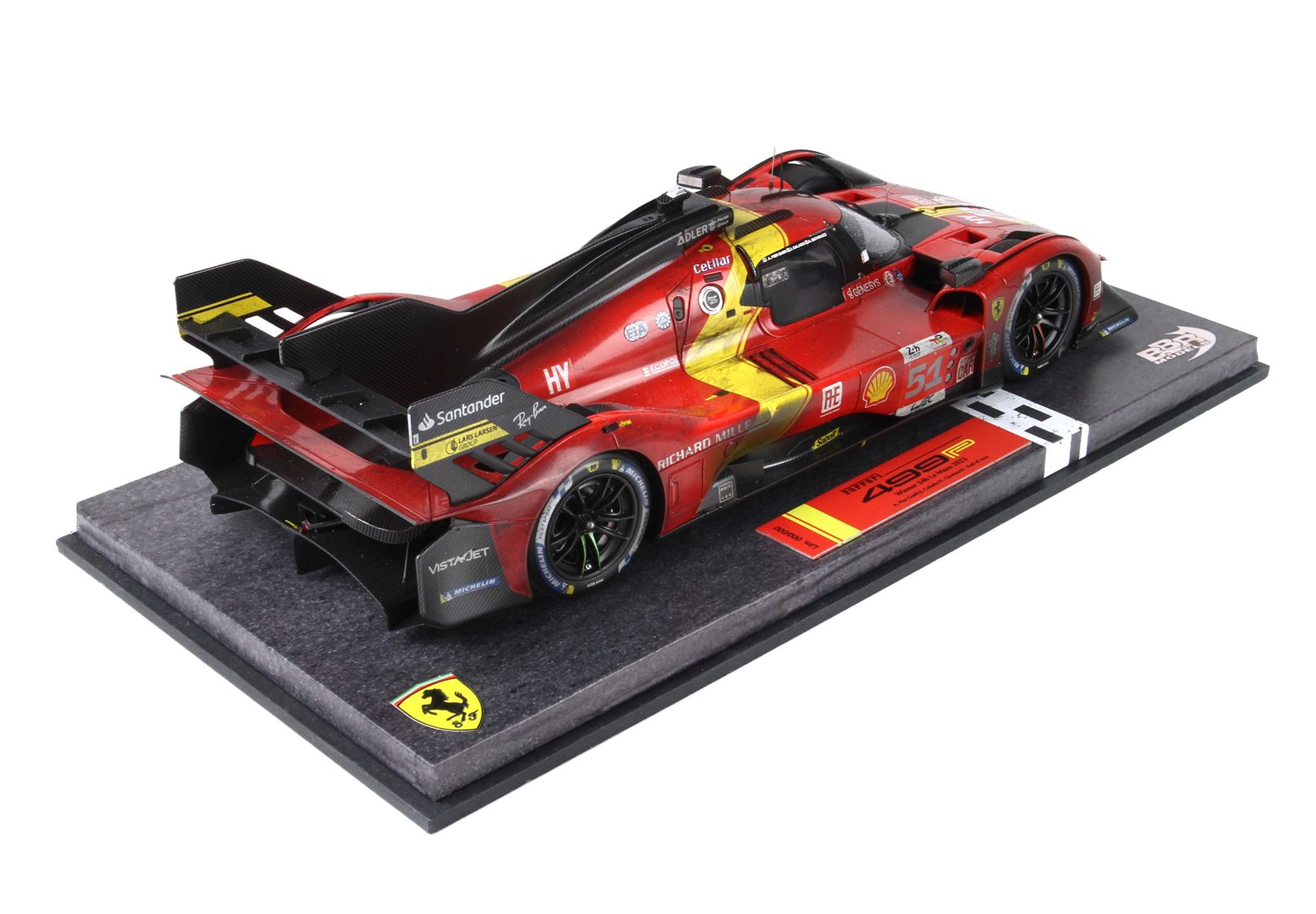 Ferrari 499P Hypercar Winner Le Mans 2023 End Of Race Limited Edition - 1/18 - 画像6