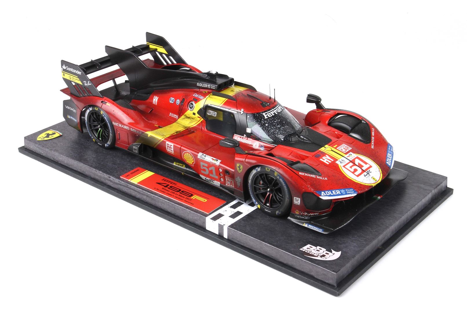Ferrari 499P Hypercar Winner Le Mans 2023 End Of Race Limited Edition - 1/18 - 画像5