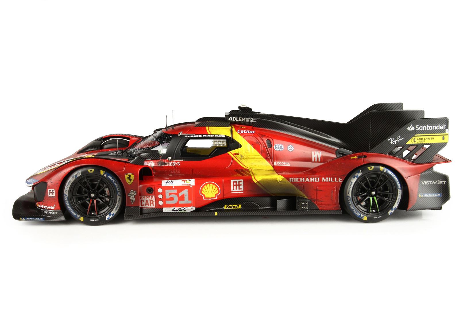 Ferrari 499P Hypercar Winner Le Mans 2023 End Of Race Limited Edition - 1/18 - 画像4