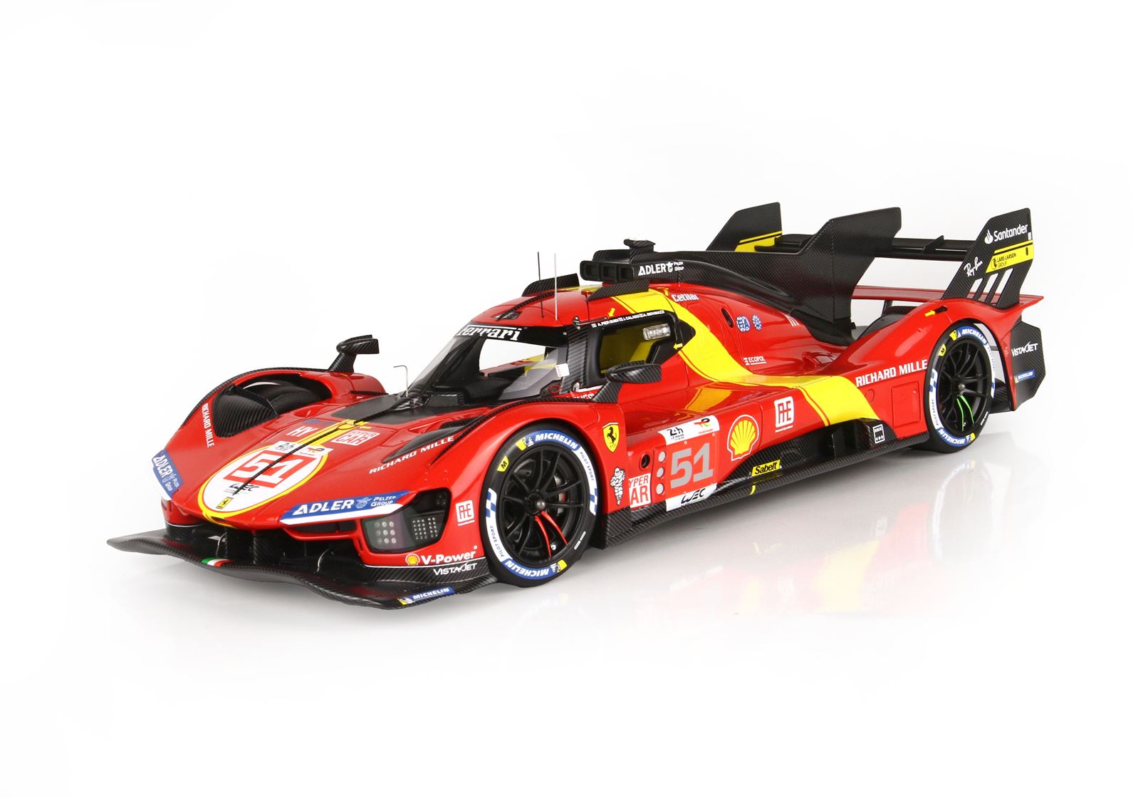 BBR Ferrari 499P Winner Le Mans 2023 Car N.51 - 1/18 - Image 4