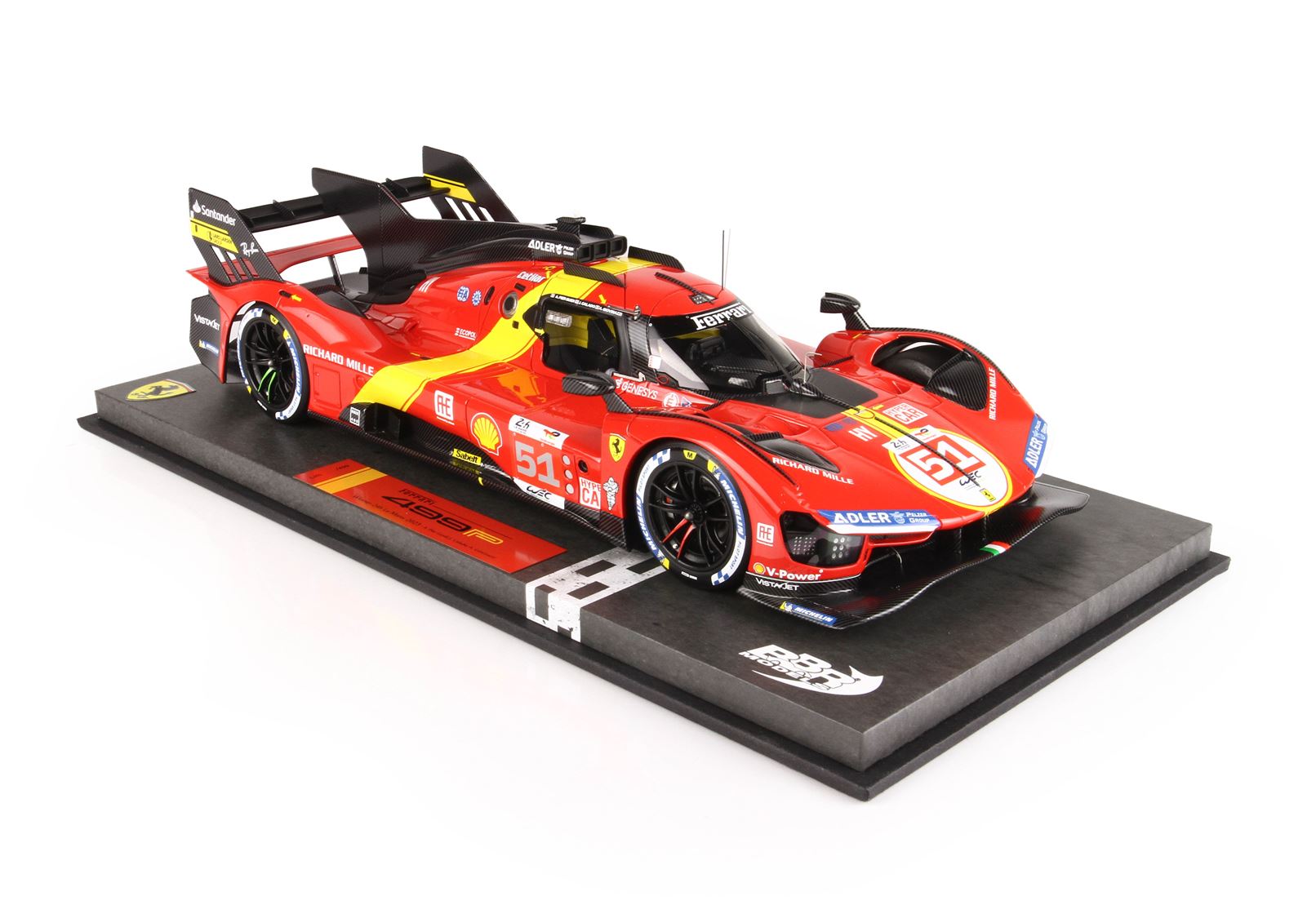 BBR Ferrari 499P Winner Le Mans 2023 Car N.51 - 1/18 - Image 9