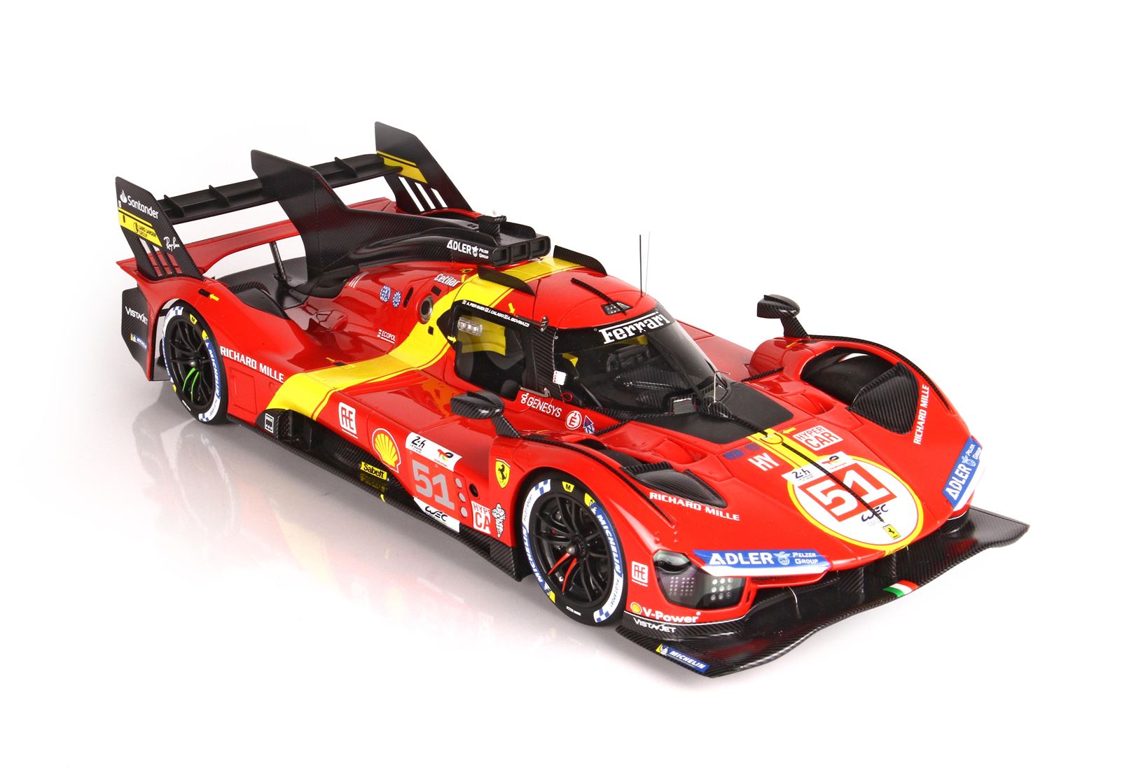 BBR Ferrari 499P Winner Le Mans 2023 Car N.51 - 1/18 - Image 7