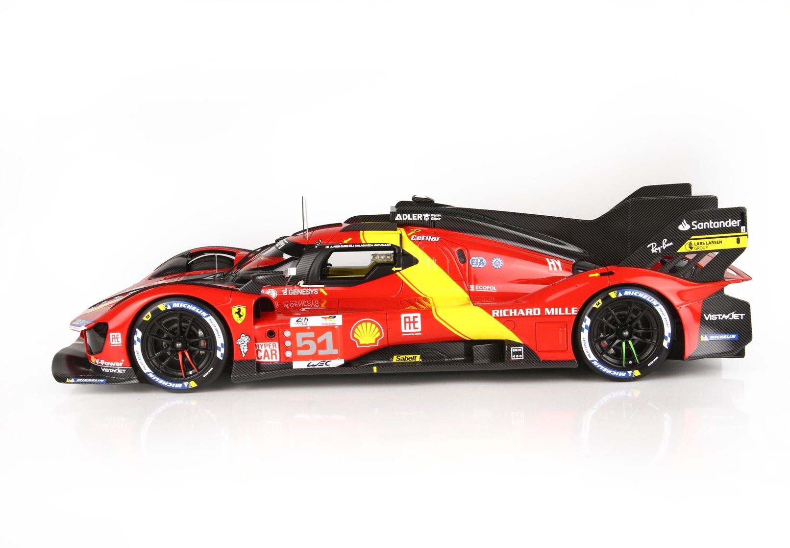BBR Ferrari 499P Winner Le Mans 2023 Car N.51 - 1/18 - Image 6