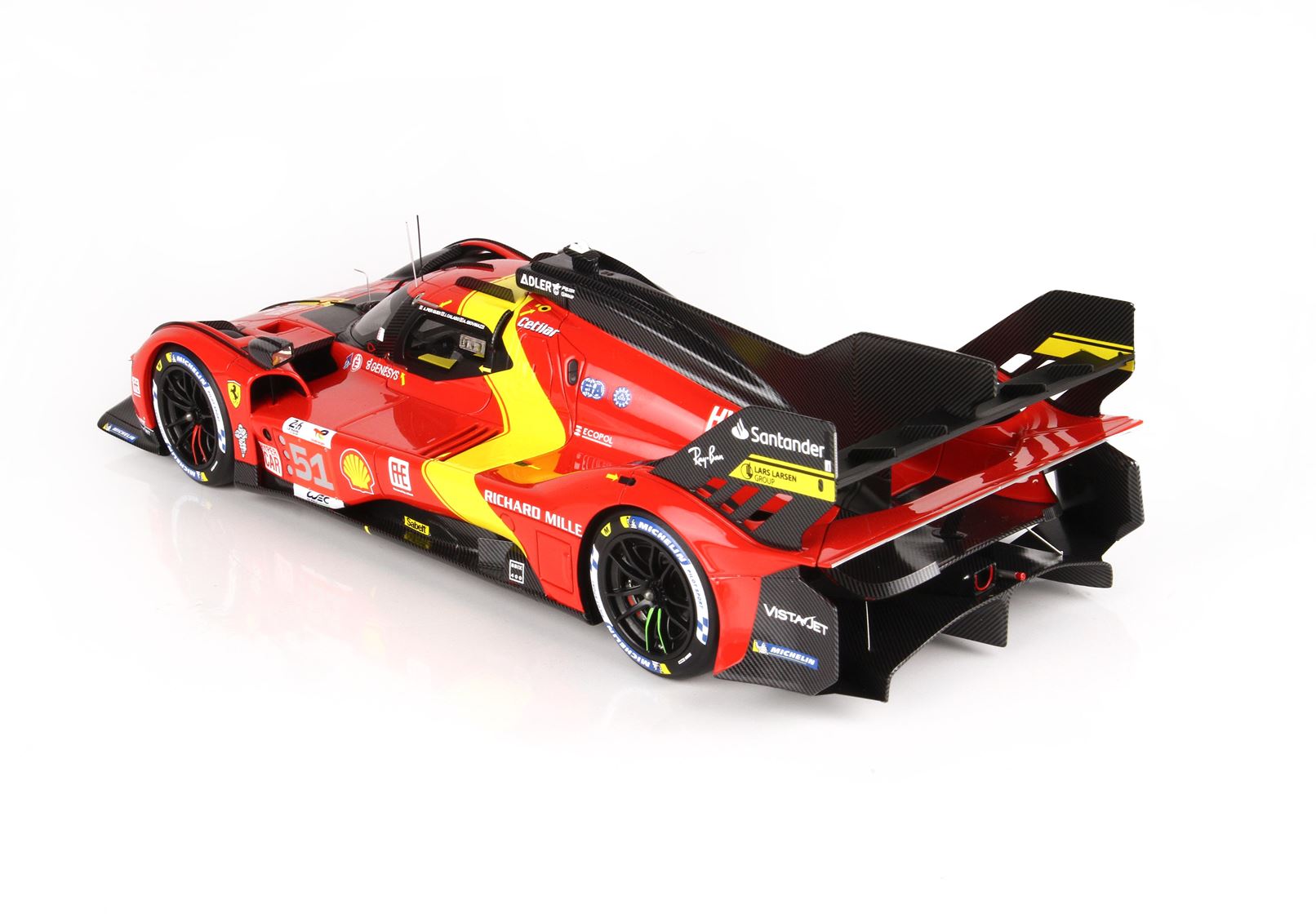 BBR Ferrari 499P Winner Le Mans 2023 Car N.51 - 1/18 - Image 5