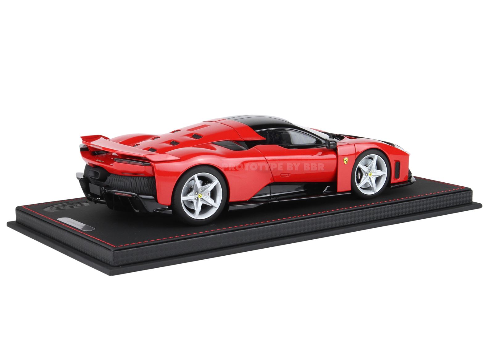 BBR Ferrari F80 Rosso Corsa - silver wheels 1:12 - 1/18 - 画像3