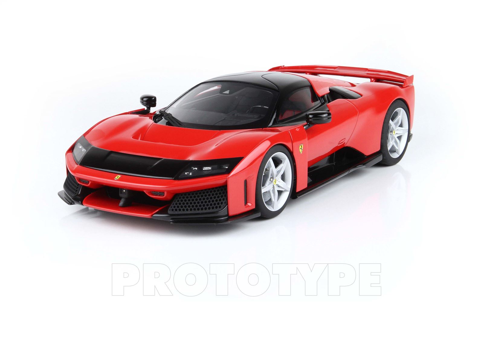 BBR Ferrari F80 Rosso Corsa - silver wheels 1:12 - 1/18 - 画像4
