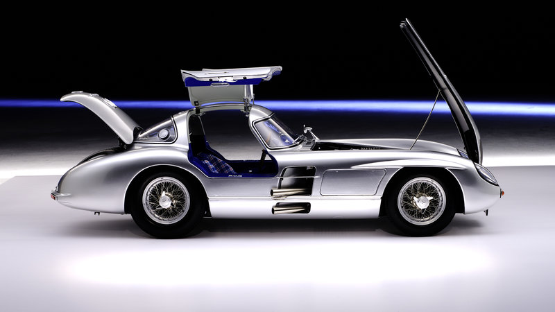 LEGRAND Mercedes-Benz 300 SLR Uhlenhaut Coupé 1/8 mit eingespeichten Rädern - 1/8 - Image 9