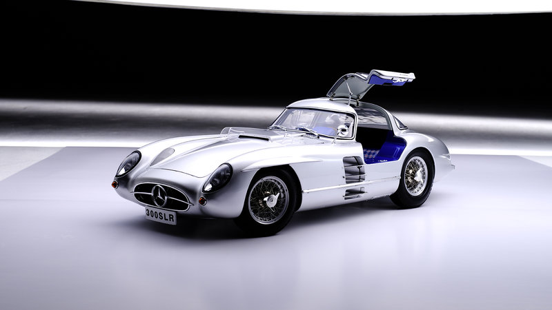 LEGRAND Mercedes-Benz 300 SLR Uhlenhaut Coupé 1/8 mit eingespeichten Rädern - 1/8 - Image 8