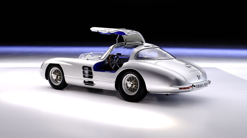 LEGRAND Mercedes-Benz 300 SLR Uhlenhaut Coupé 1/8 mit eingespeichten Rädern - 1/8 - Image 7