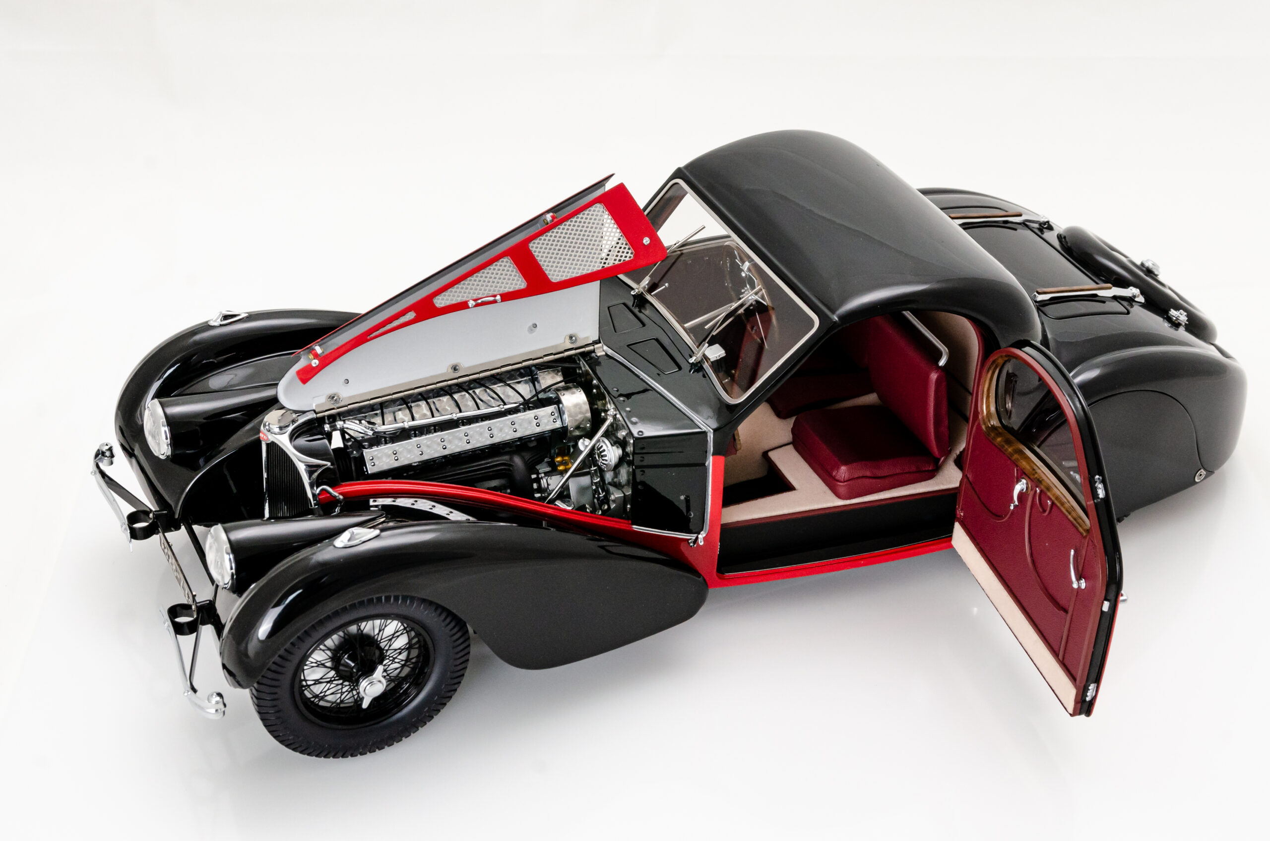Bauer Bugatti Type 57SC Atalante 1937 7828-Z75 one of 1500 1:12 - 1/12 - Immagine 12