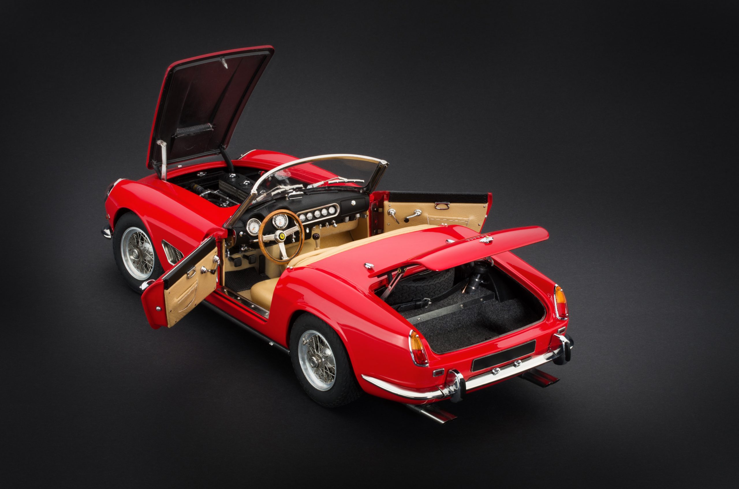 CMC Ferrari 250 GT SWB, California Spyder, 1961 - 1/18 – Bild 8