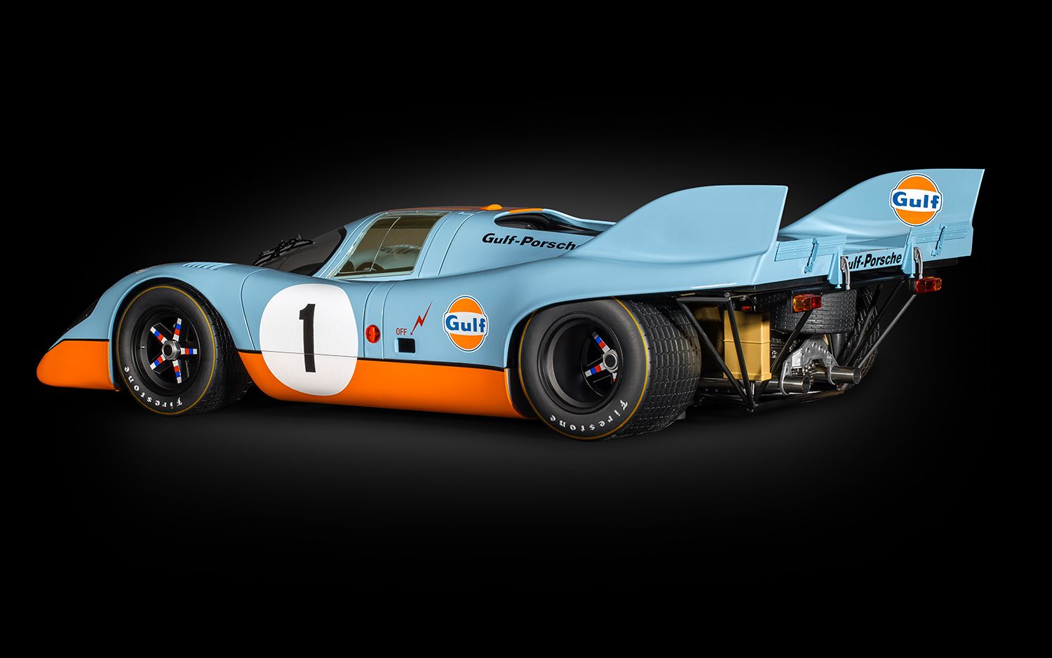 Pocher Porsche 917K - Gulf Edition - Bausatz 1:8 - 1/8 - 画像4
