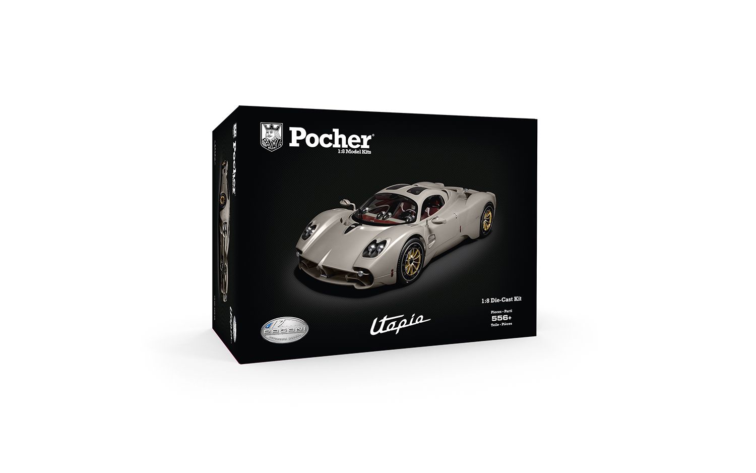 Pocher Pagani Utopia Coupé - Rinascimento Lucido Bausatz 1:8 - 1/8 – Bild 3