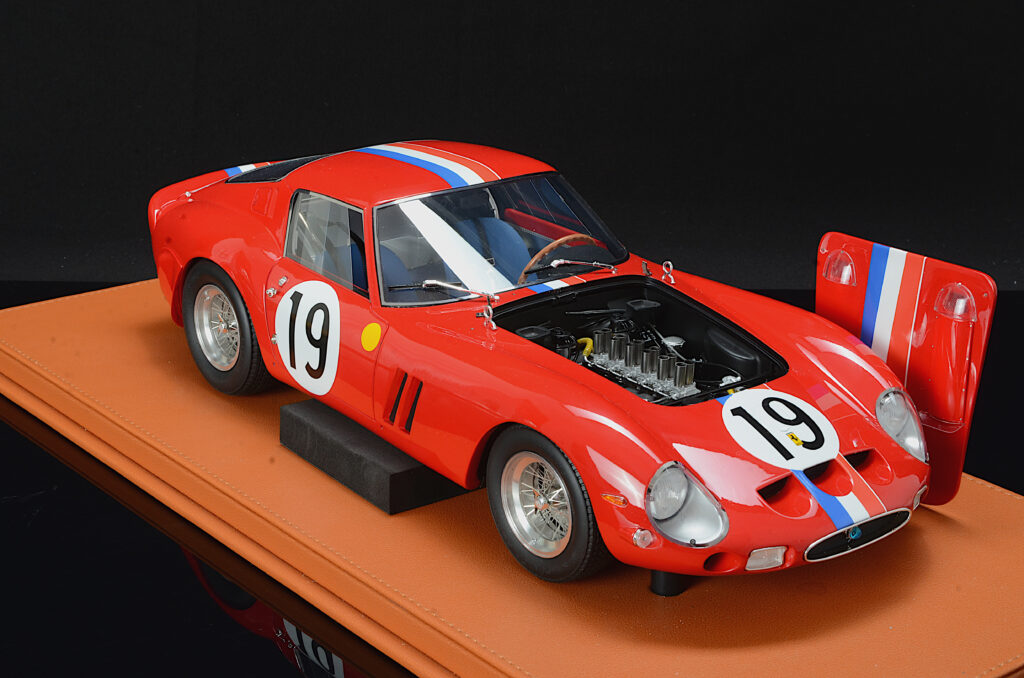 Top Marques 1:12 Ferrari 250 GTO #19 Vincitore classe GT 1962 24h Le Mans 2° assoluto Guiche, Noblet (TM1256A)