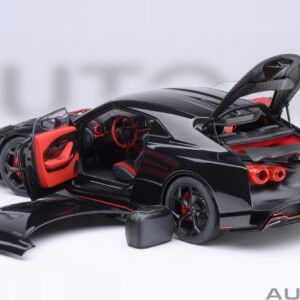 AUTOart NISSAN GT-R50 by ITALDESIGN (BLACK/MATT BLACK) - 1/18