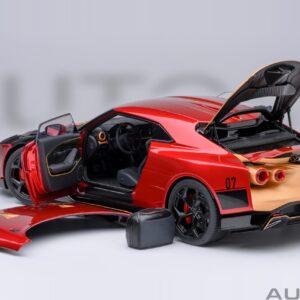 AUTOart NISSAN GT-R50 by ITALDESIGN (METALLIC RED/GOLD)。.