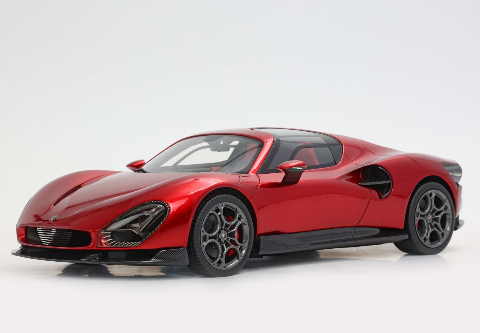 BBR Alfa Romeo 33 Stradale Red Villa D’Este - 1/18 - Image 6