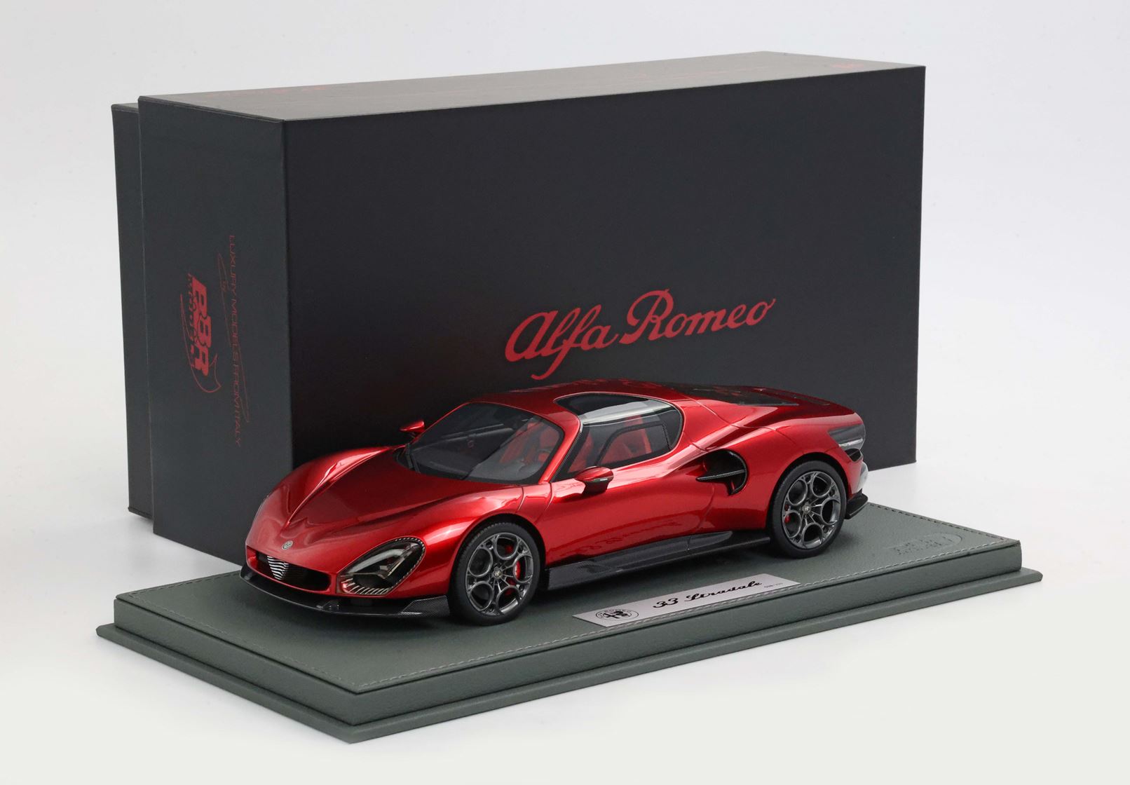 BBR Alfa Romeo 33 Stradale Red Villa D’Este