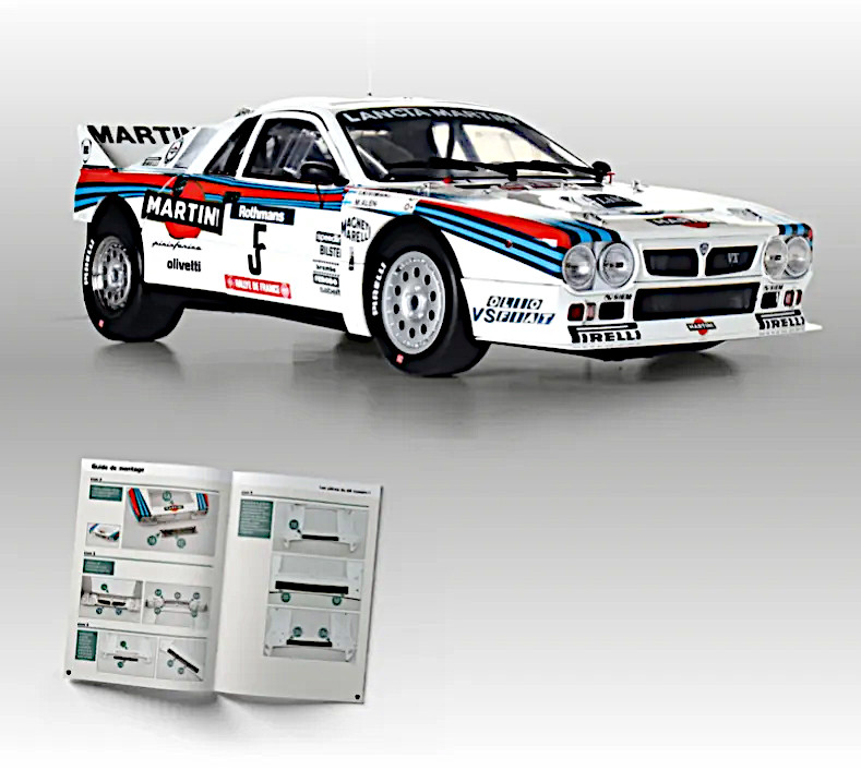 IXO ランチア 037 ラリーキット 1:8
