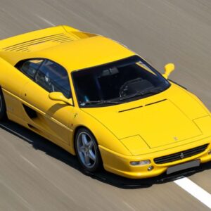 BBR フェラーリ F355 ベルリネッタ 1994 マニュアルギア ジャッロ・モデナ ブラック・インテリア 1/18