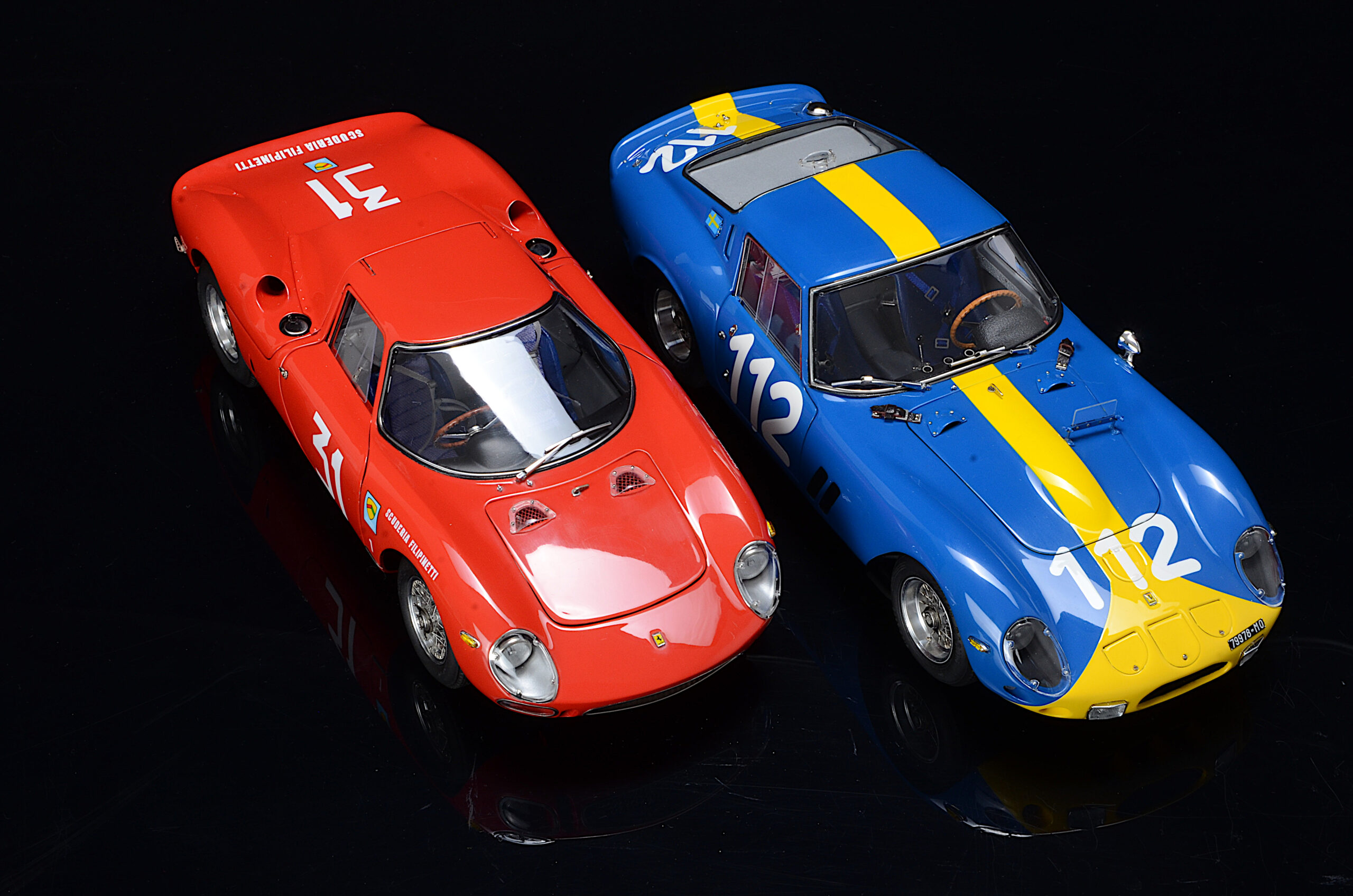 CMC Ferrari 250 LM, Gewinner Monza 1964, #31Chassis 5899, N. Vaccarella, RHD - 1/18 - Image 14