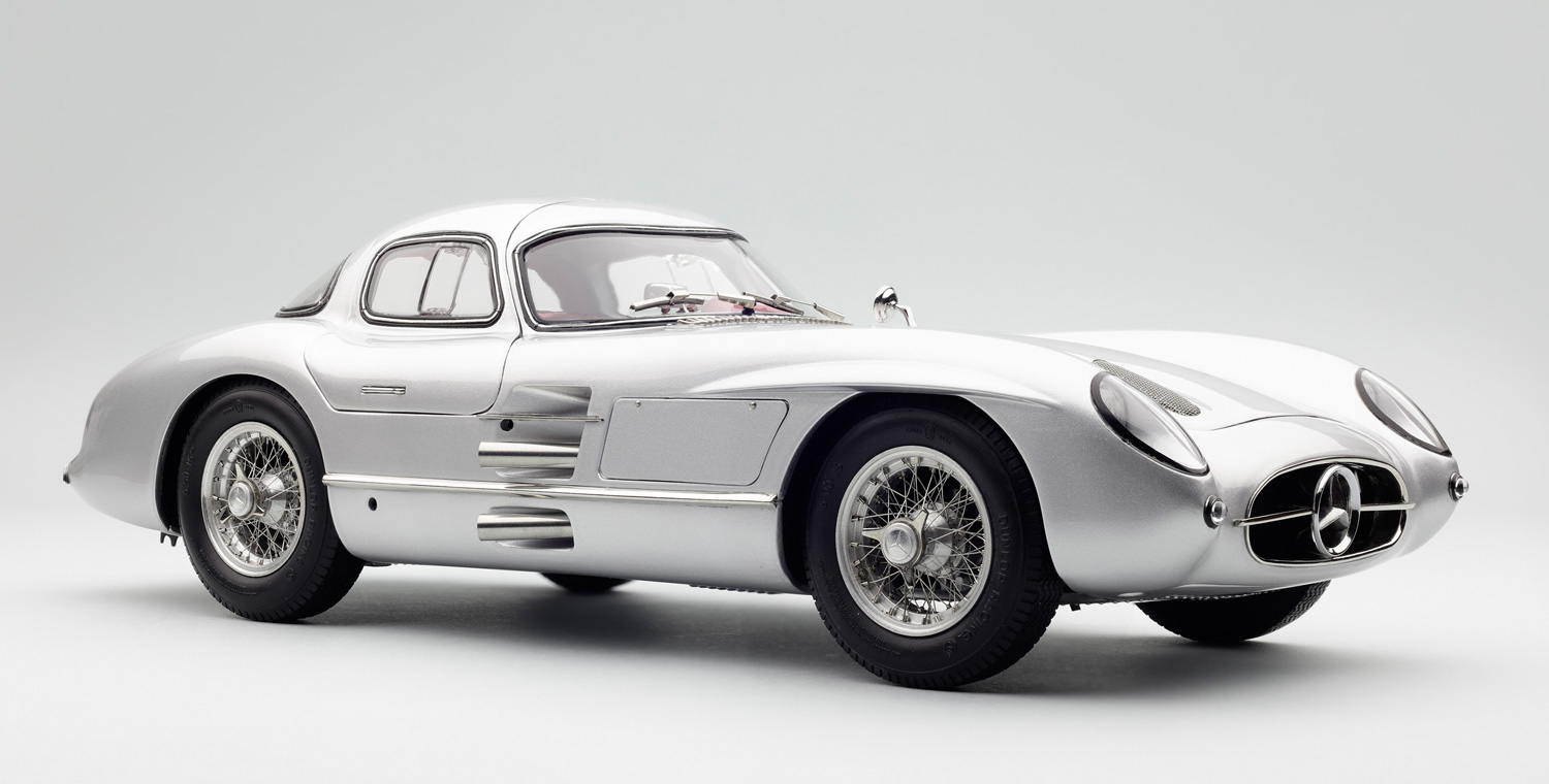 CMC Mercedes-Benz 300 SLR, Uhlenhaut Coupé, 1955, 2. Serie - 1/18