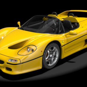 Pocher Ferrari F50 giallo modena Bausatz 1:8