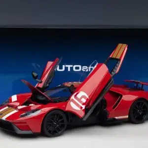 AUTOart Ford GT 2022 Alan Mann Heritage Edition (Alan Mann Red) - 1/18