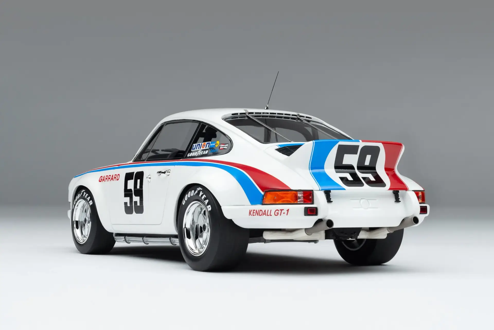 Amalgam Porsche 911 RSR 2.8 – 1973 Daytona – Brumos-Lackierung - 1/18 - Immagine 6