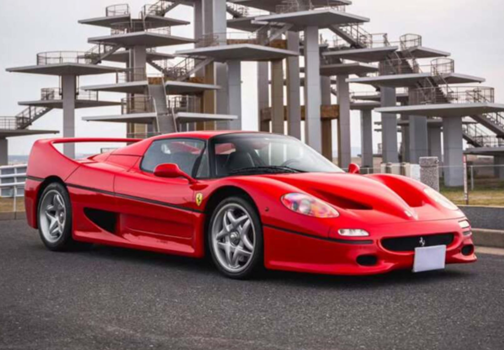 BBR Ferrari F50 Coupé rosso Interni neri - 1/18
