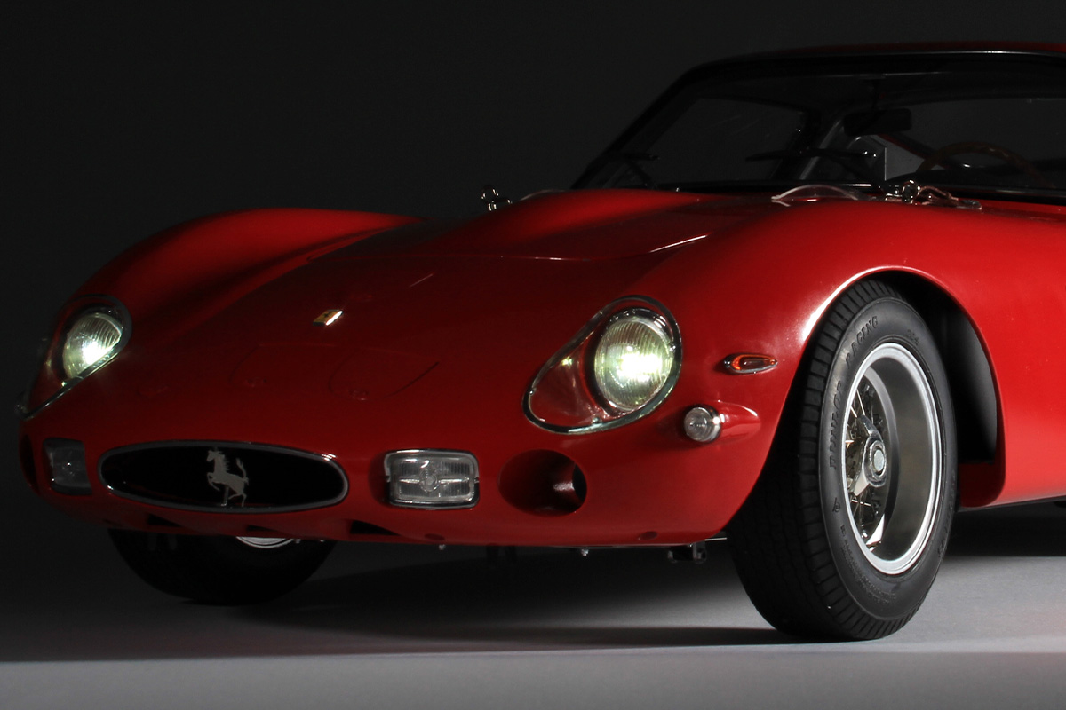 Agora Ferrari 250 GTO Blu Genziana Limited Edition 1:8 Fertigmodell one of 150 - 1/8 - Image 9