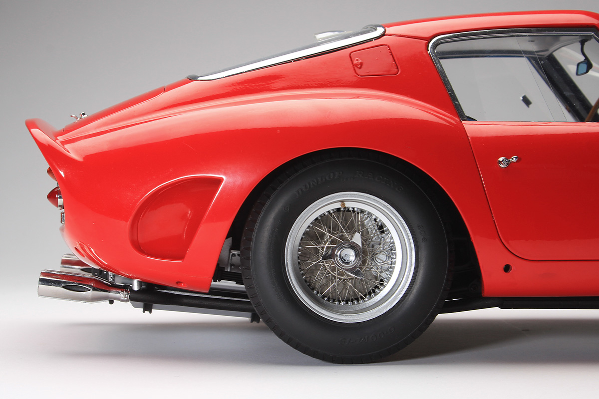 Agora Ferrari 250 GTO Blu Genziana Limited Edition 1:8 Fertigmodell one of 150 - 1/8 - Image 7