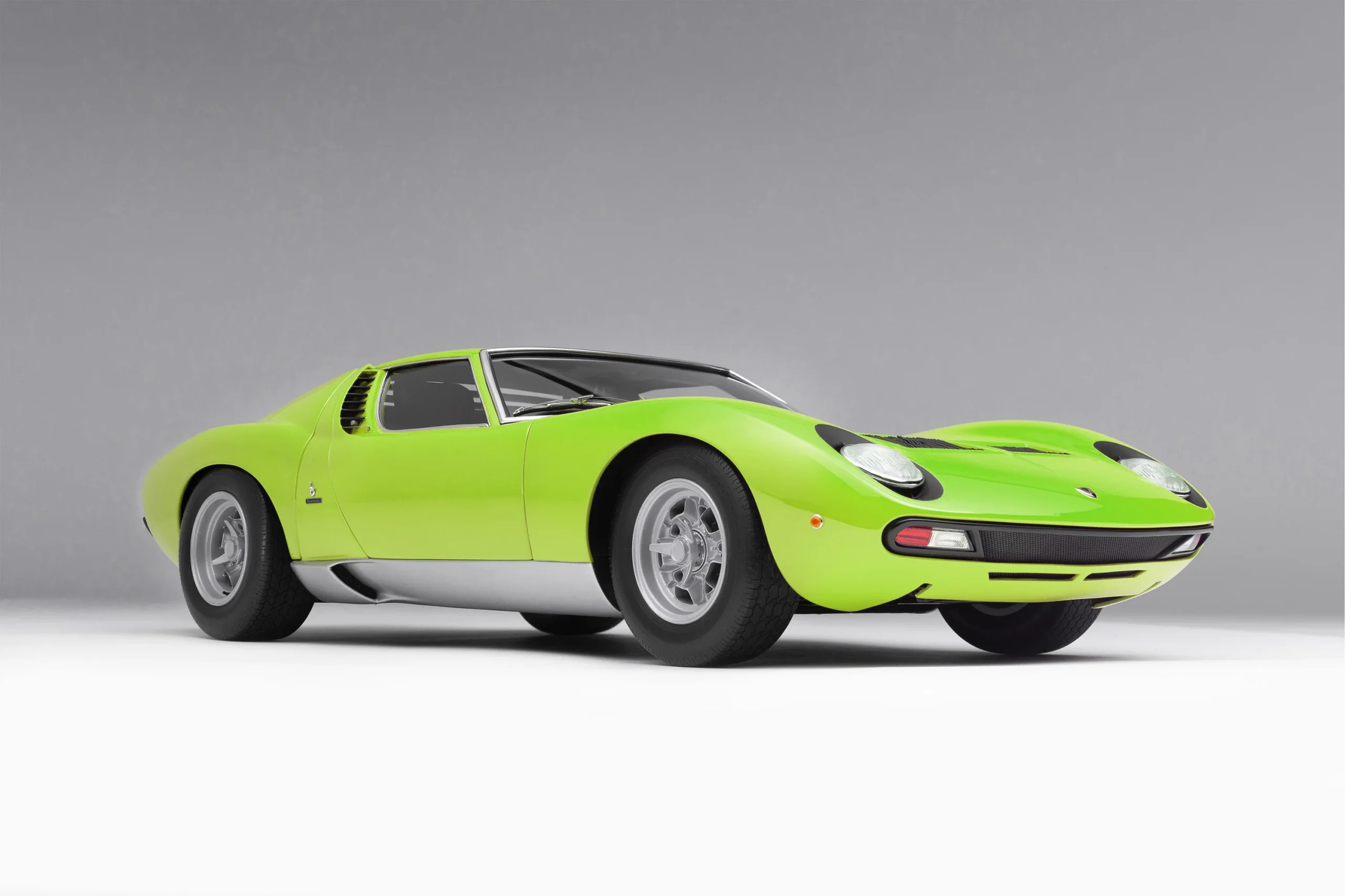 Amalgam Lamborghini Miura P400 SV (1971) | Edition in grün - 1/8 - Imagen 4