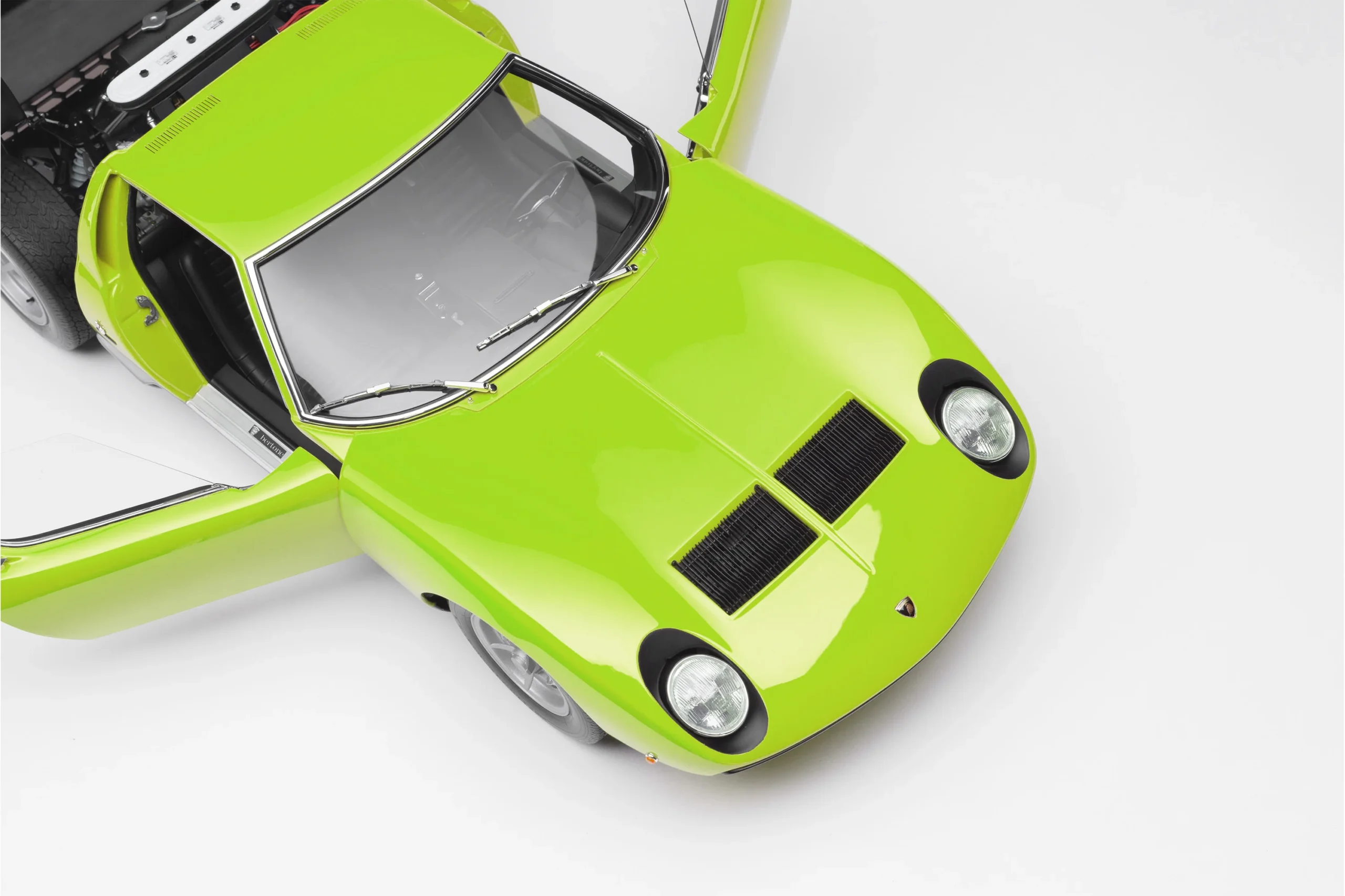 Amalgam Lamborghini Miura P400 SV (1971) | Edition in grün - 1/8 - Imagen 3