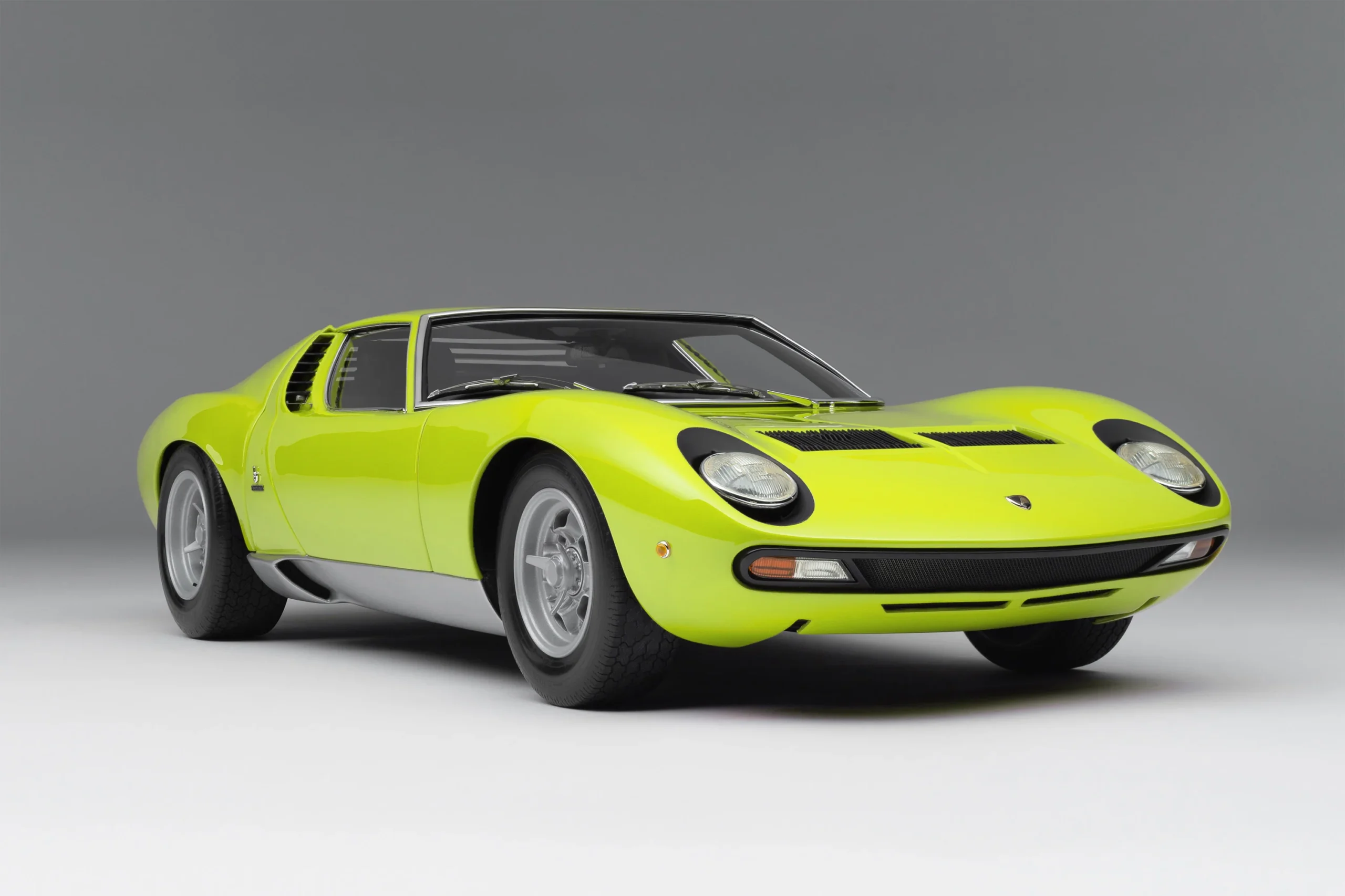 Amalgam Lamborghini Miura P400 SV (1971) | Edition in grün - 1/8 - Imagen 14