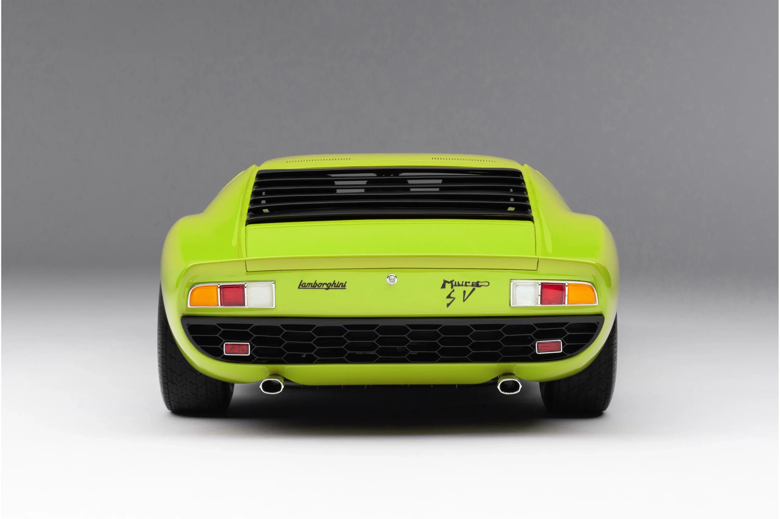Amalgam Lamborghini Miura P400 SV (1971) | Edition in grün - 1/8 - Imagen 11
