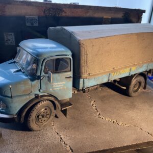 Schuco Mercedes L322, one of one weathered by Klaus Exner - 1/18
